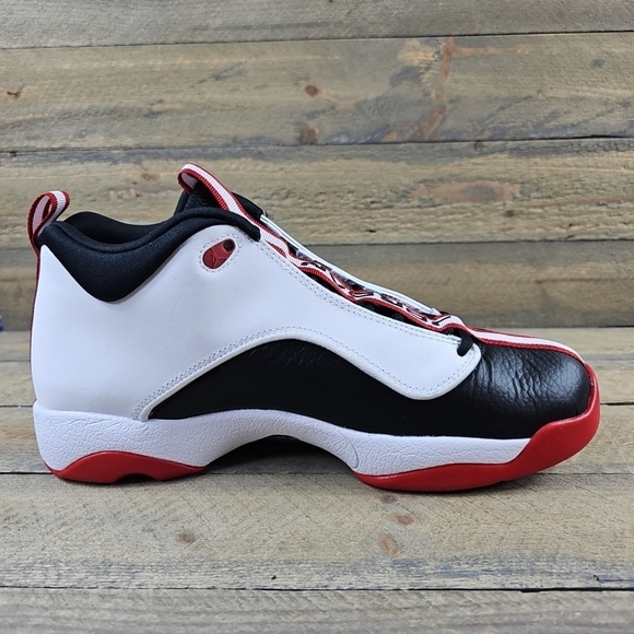 Nike Jordan Jumpman Pro Quick Men's Basketball Shoes White Black Varsity White - Picture 8 of 12